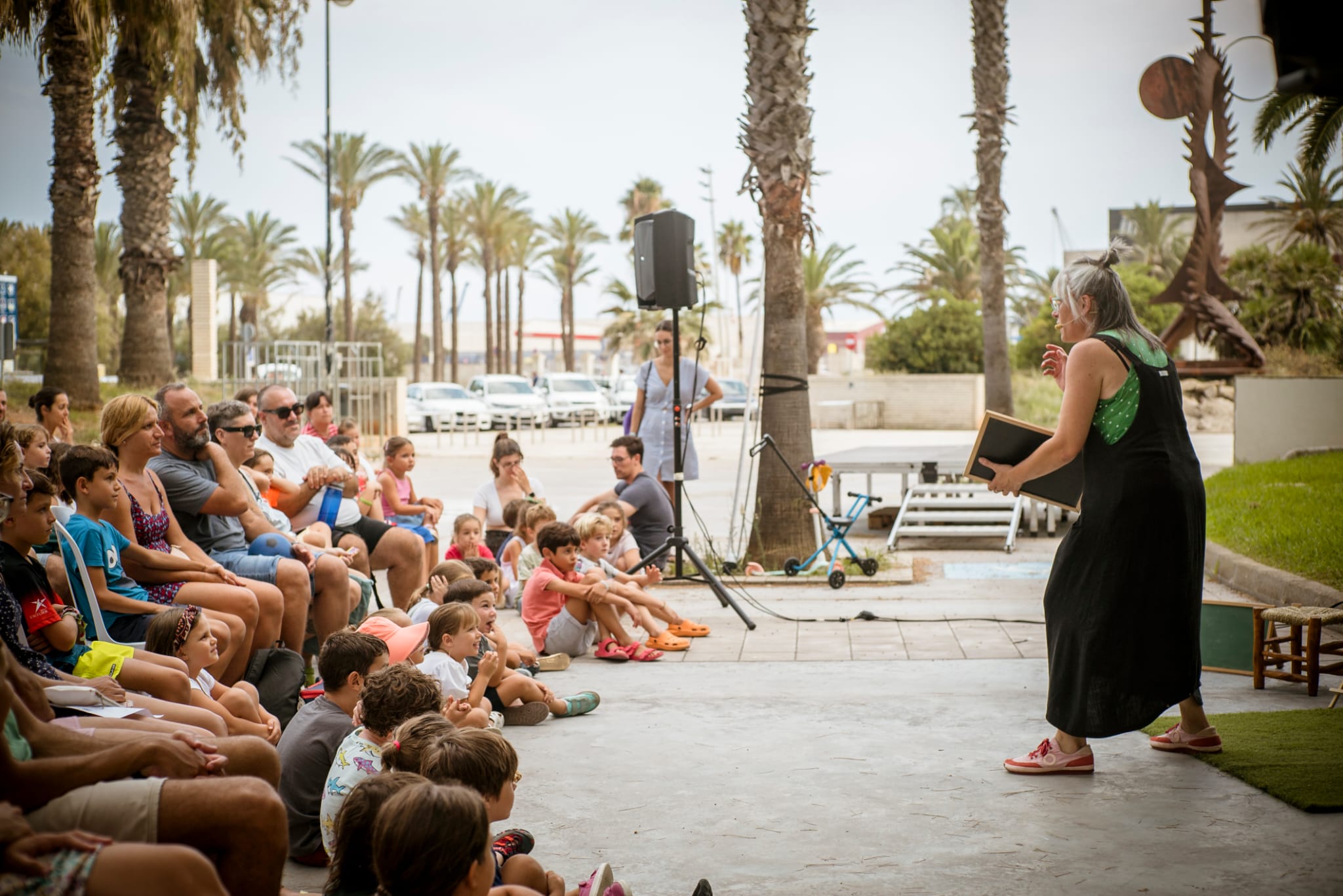 El ciclo “Contes a peu de mar” se despide con 2.100 espectadores y un éxito rotundo