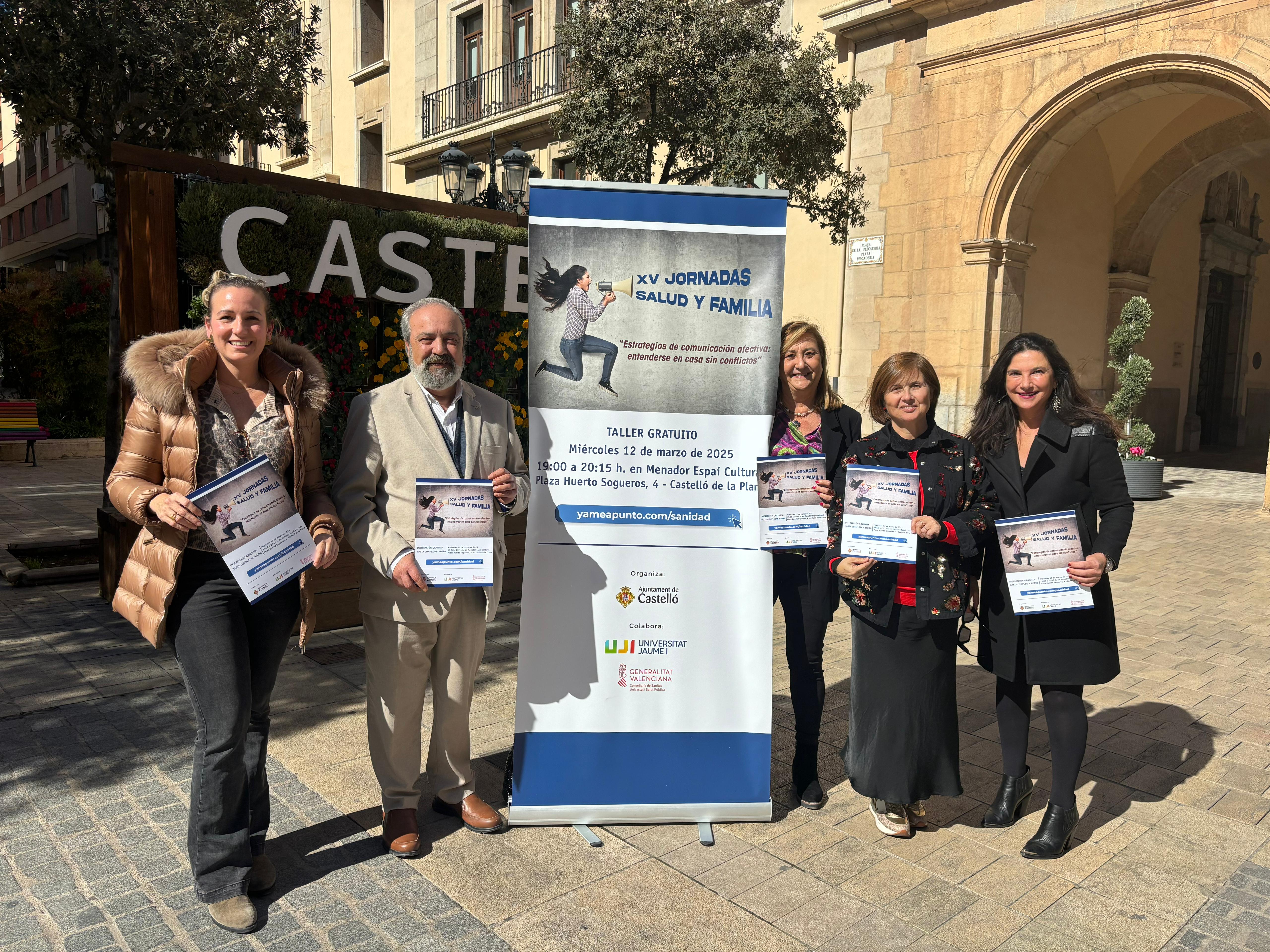 Castellón organiza la XV edición de las Jornadas Salud y Familia con un enfoque en la comunicación afectiva